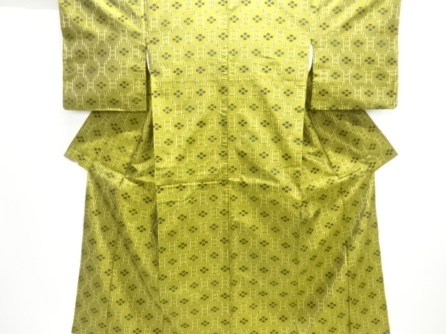 本場琉球絣手織り紬着物